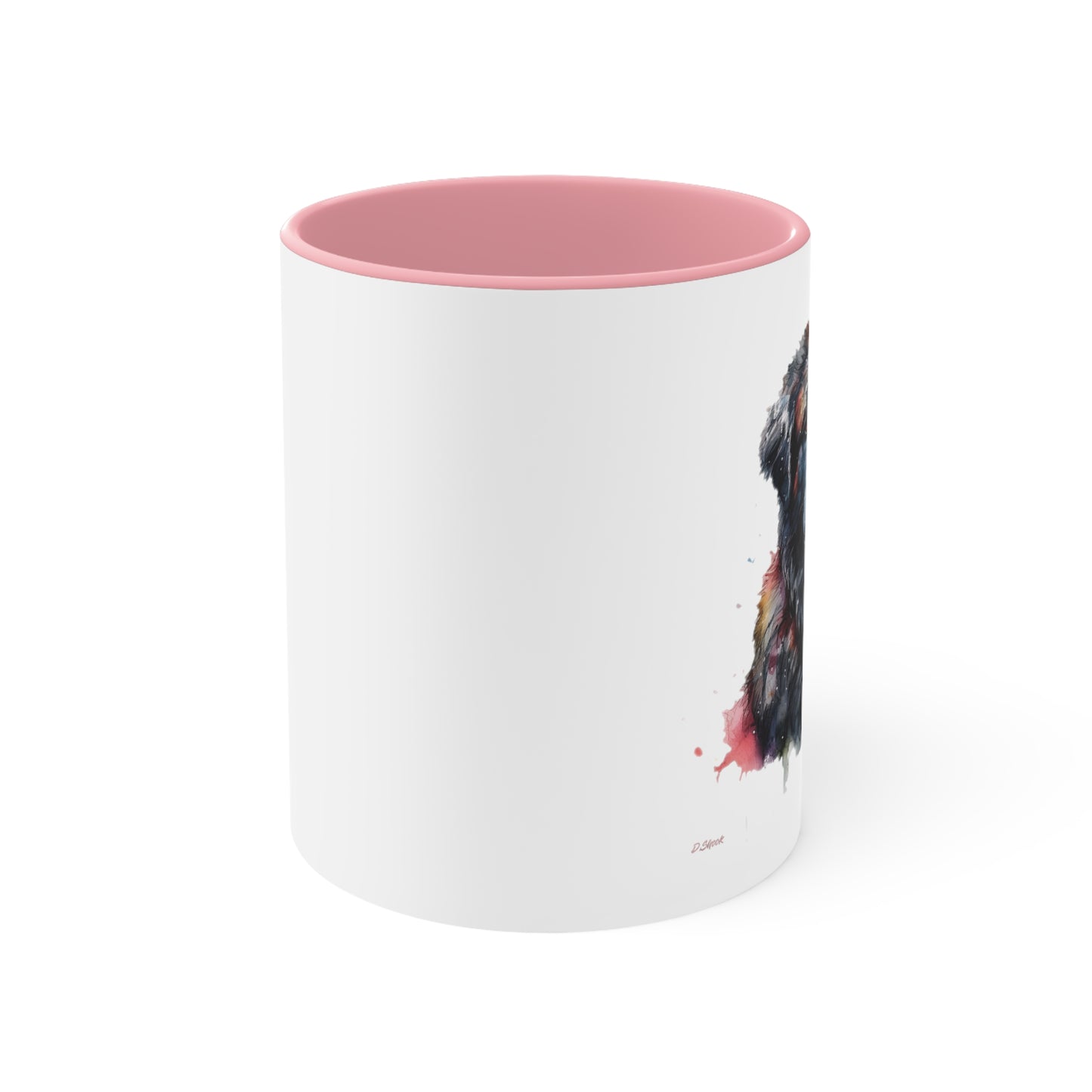 Newfoundland Dog 1 Accent Mugs