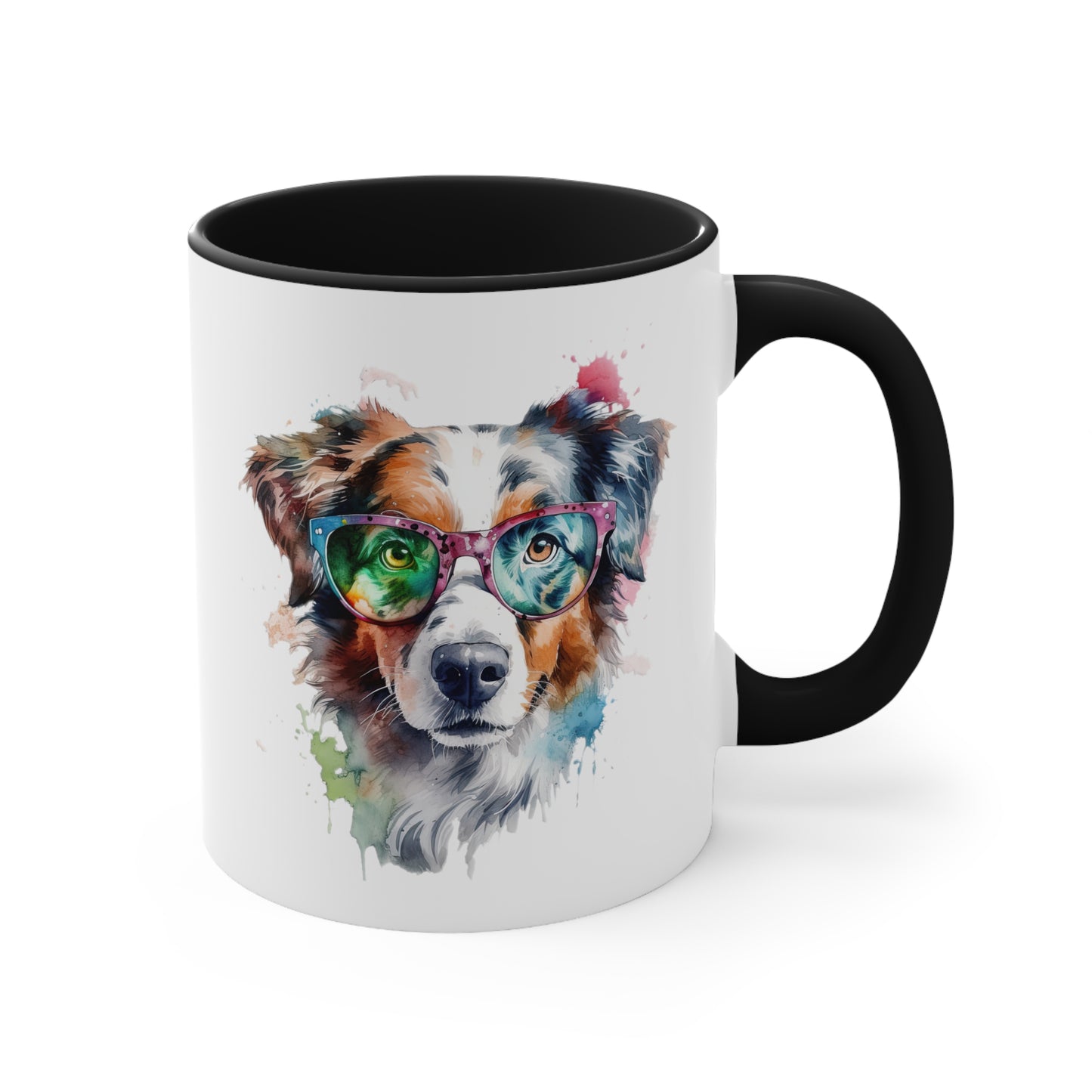 Australian Shepherd 5 Accent Mugs
