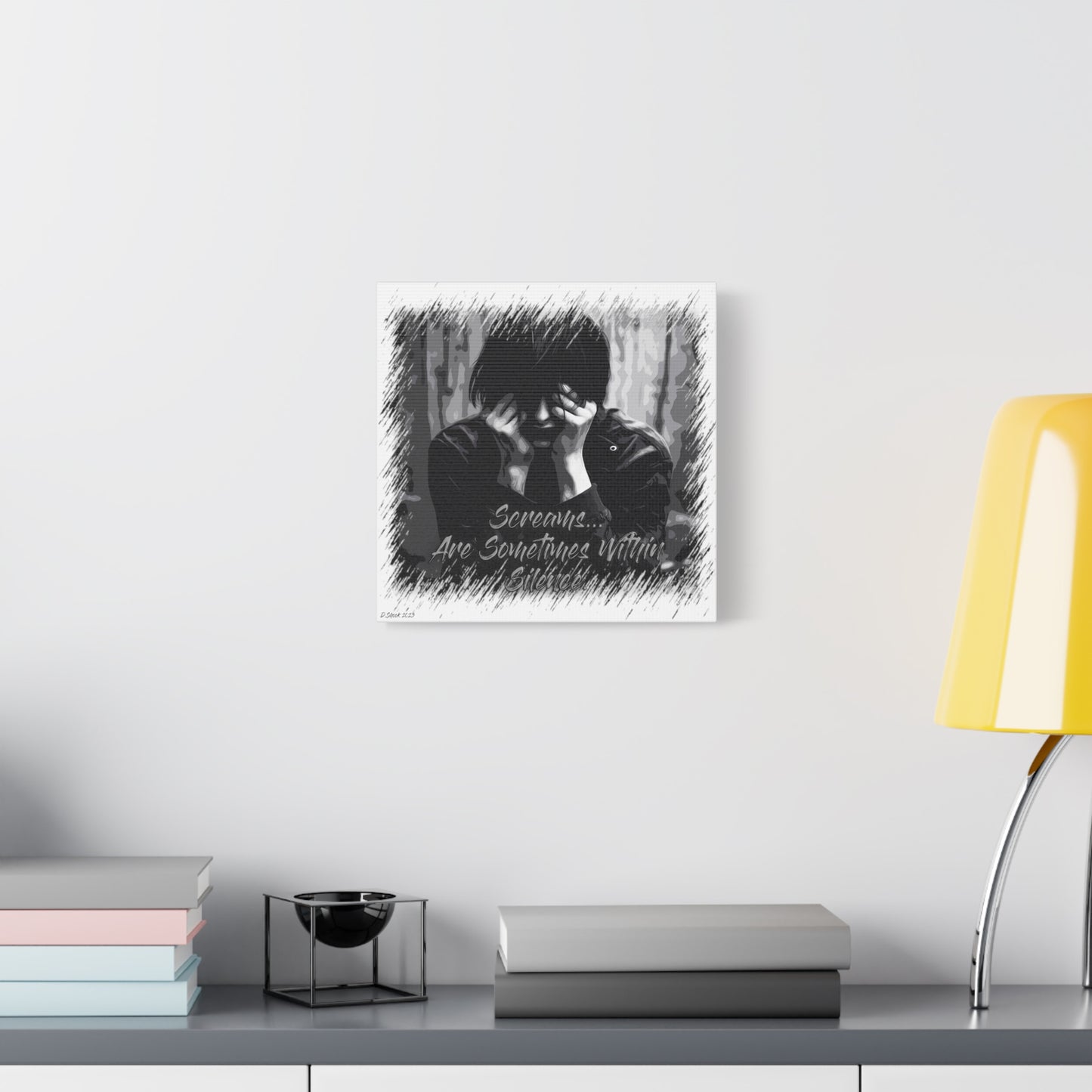 Screams: Matte Canvas, Stretched, 1.25"