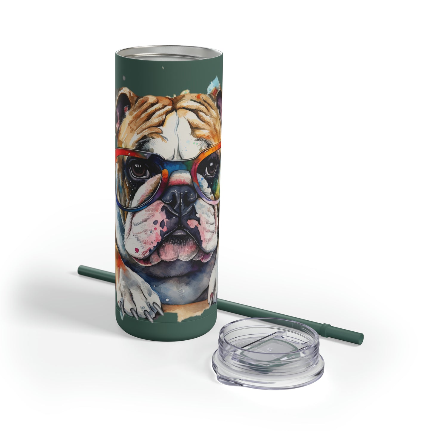 Bulldog 5 Maars Maker Skinny Matte Tumbler, 20oz