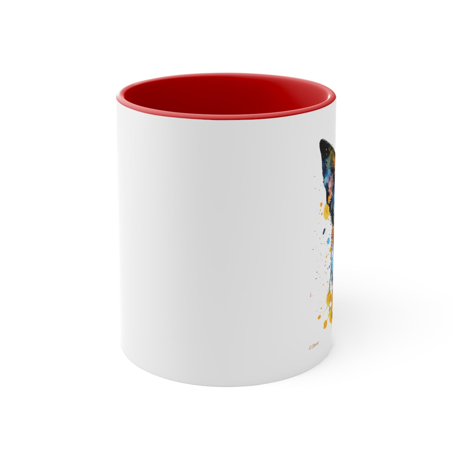 Blue Heeler 2 Accent Mugs