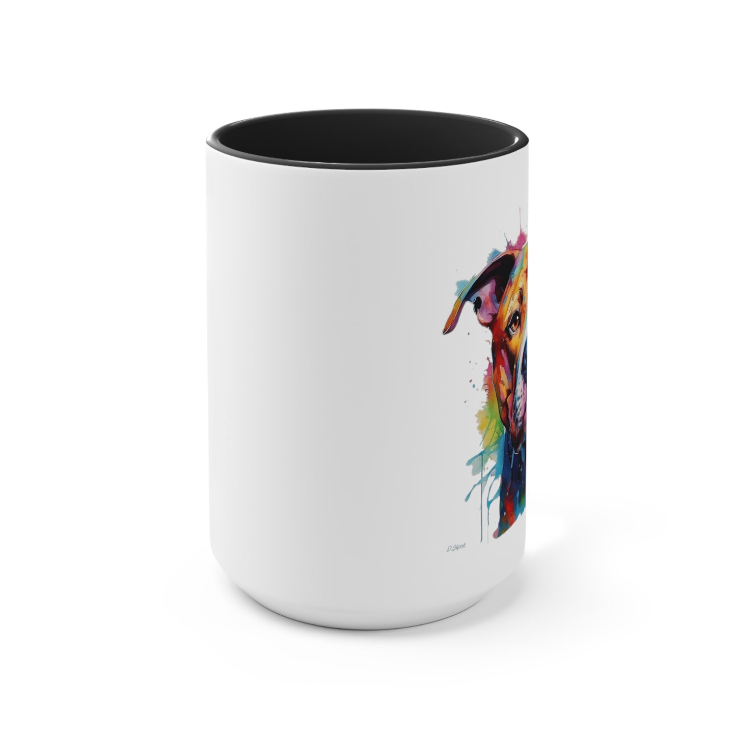 Pitbull 2 Accent Mugs