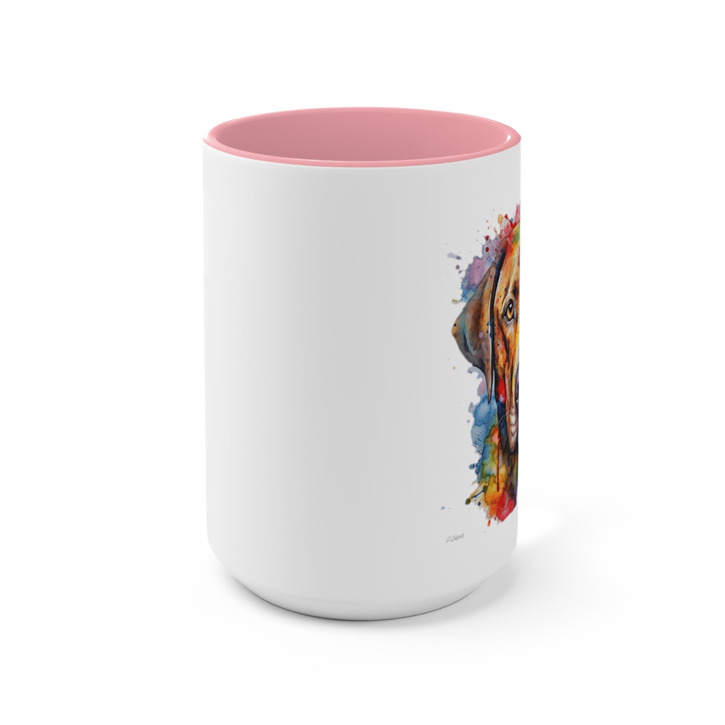 Labrador Retriever 2 Accent Mugs