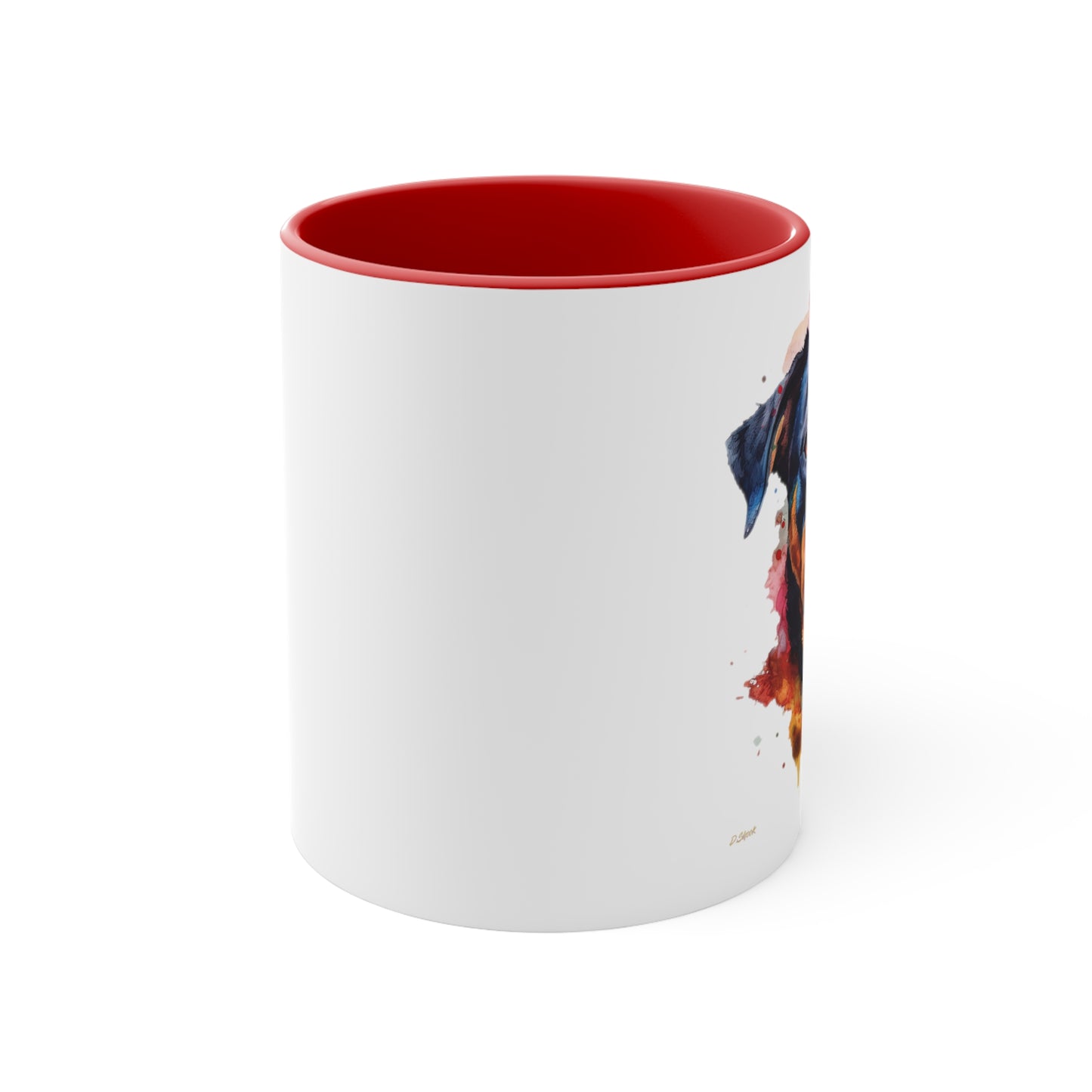Rottweiler 1 Accent Mugs