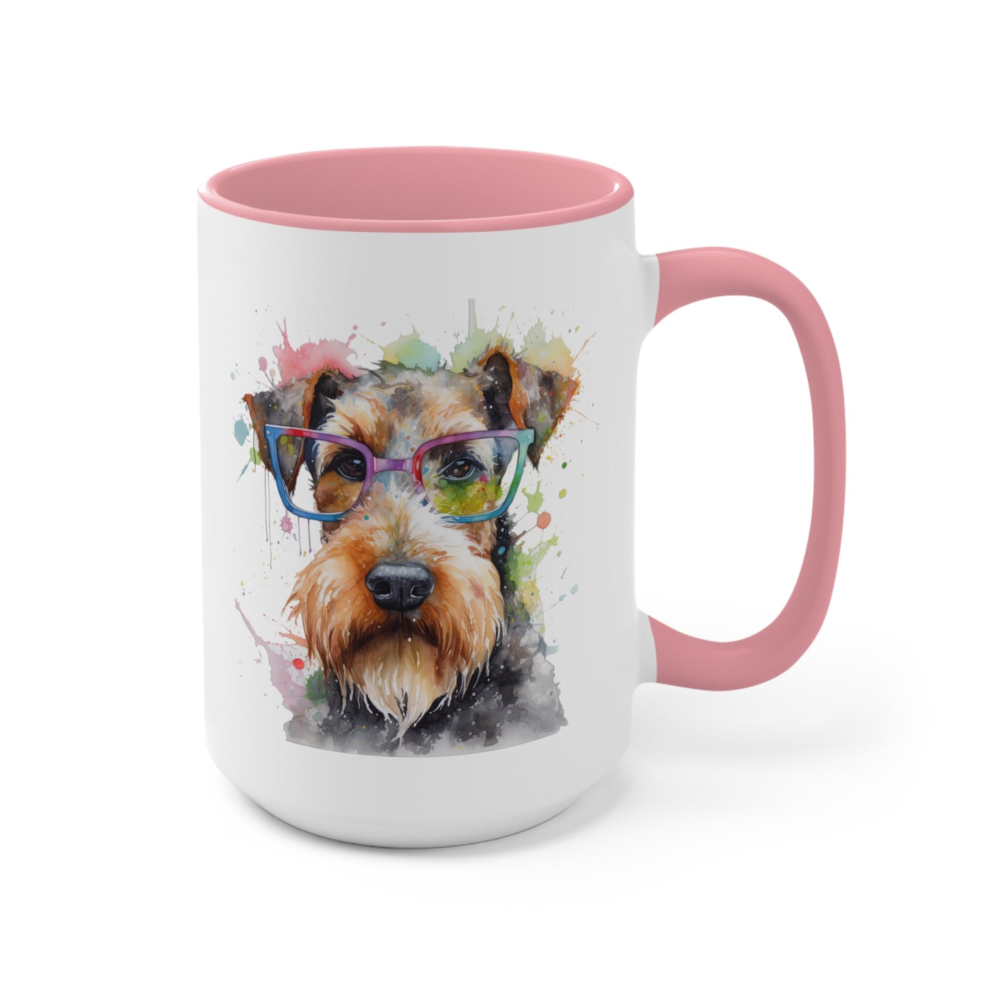 Airedale Terrier 6 Accent Mugs