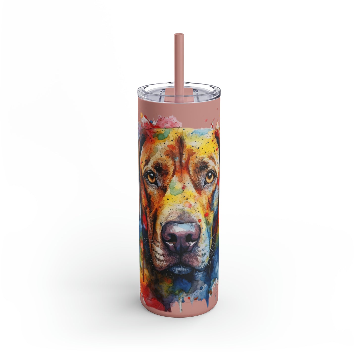 Labrador Retriever 2 Maars Maker Skinny Matte Tumbler, 20oz
