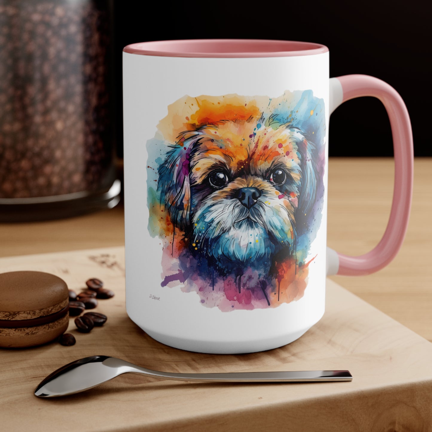 Shih Tzu 1 Accent Mugs
