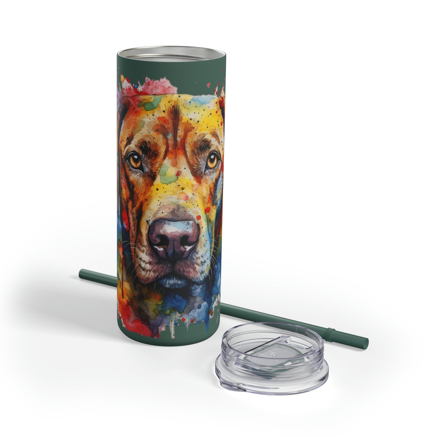 Labrador Retriever 2 Maars Maker Skinny Matte Tumbler, 20oz