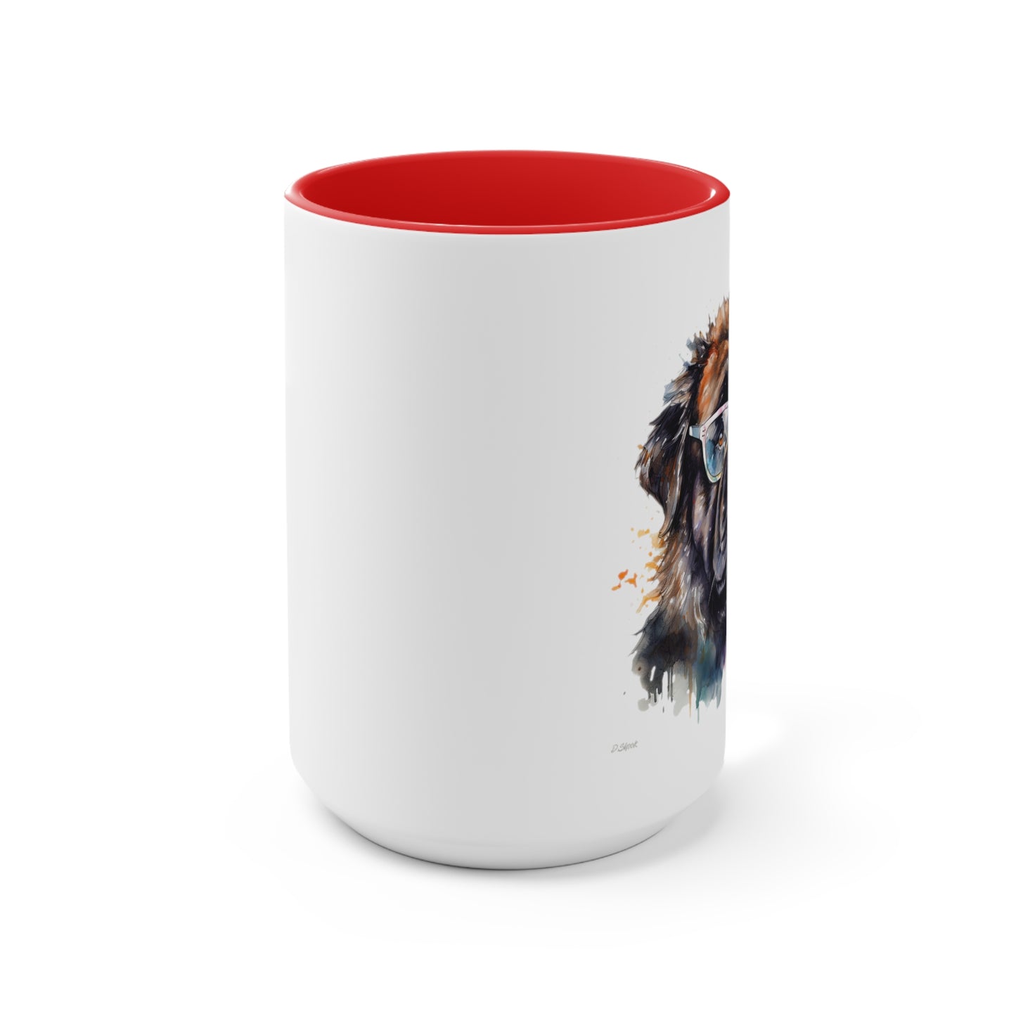 Newfoundland Dog 5 Accent Mugs