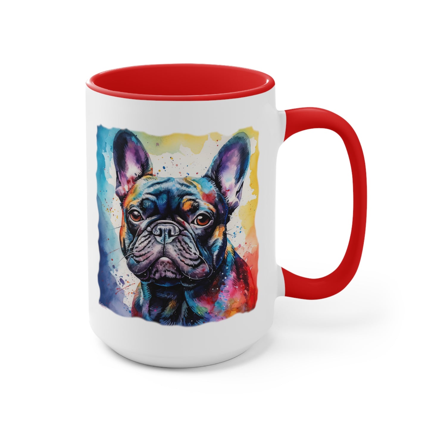 French Bulldog 2 Accent Mugs