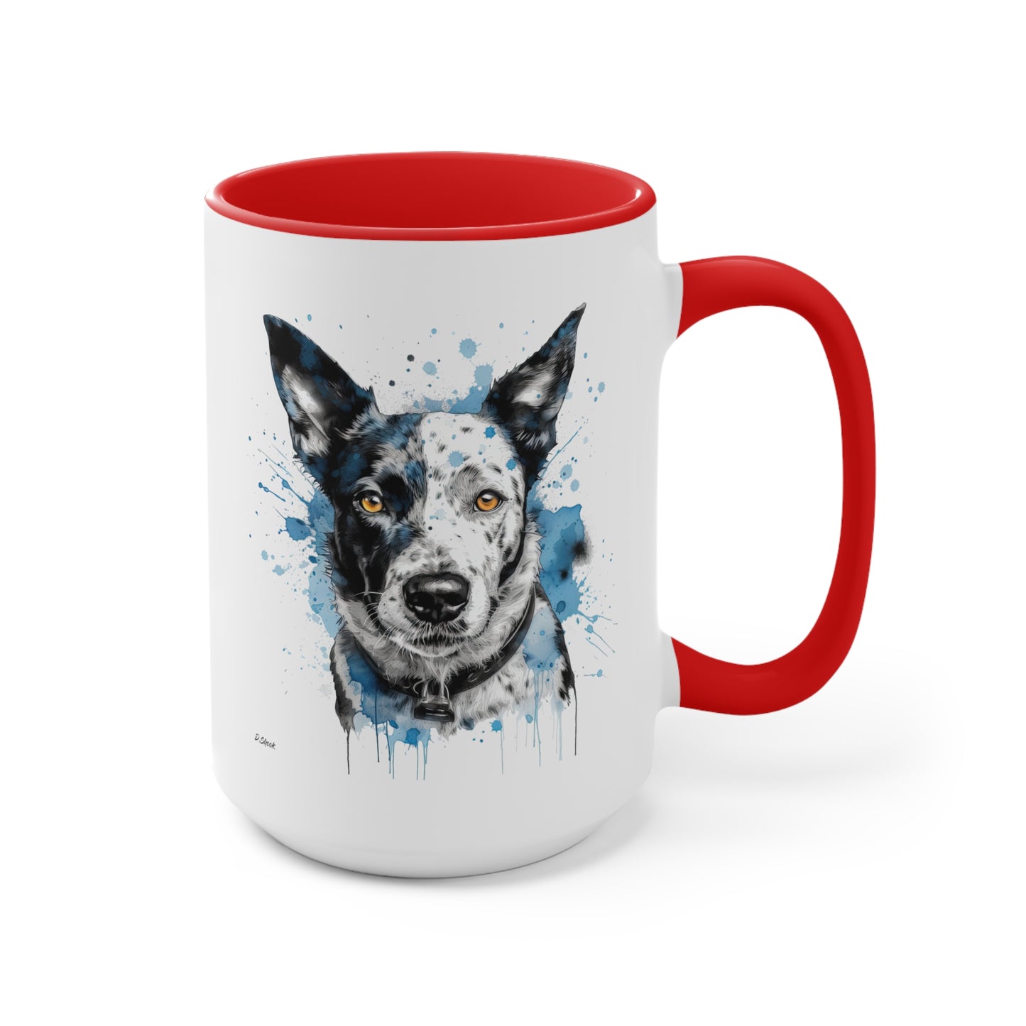 Blue Heeler 3 Accent Mugs