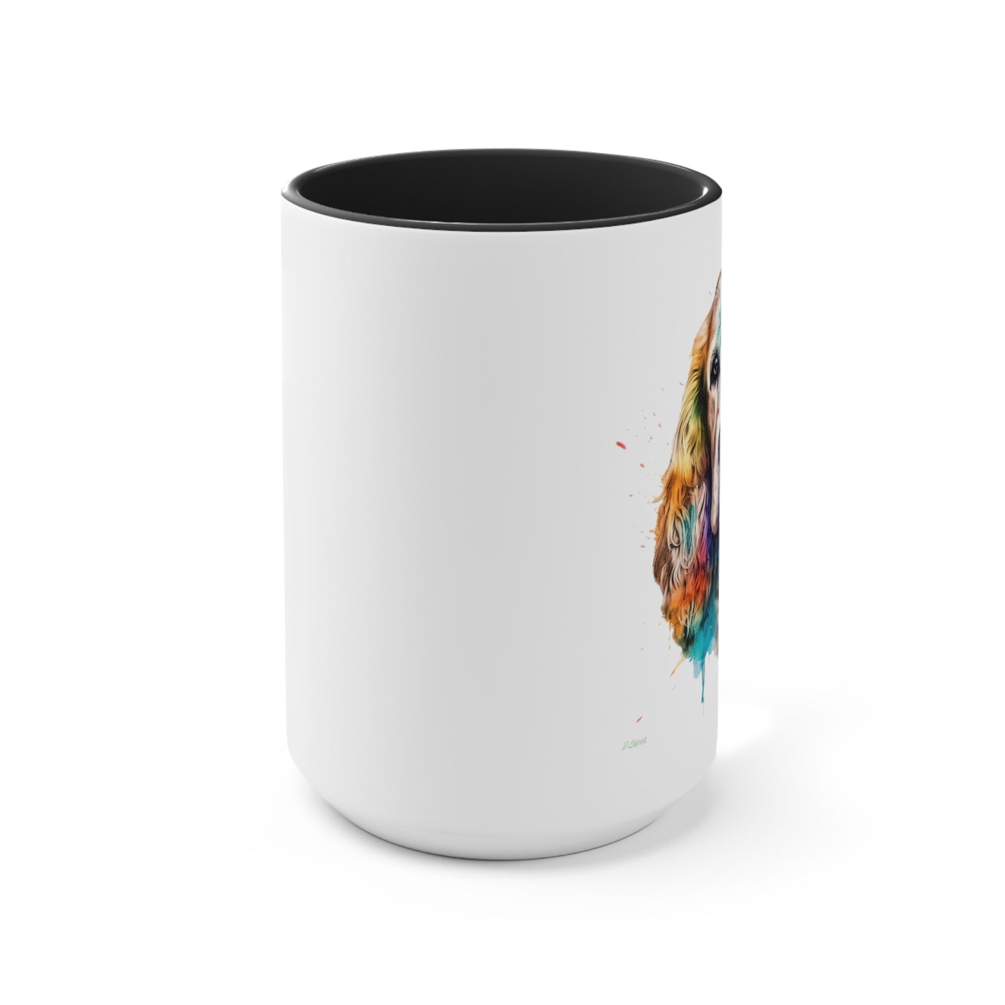 English Cocker Spaniel 2 Accent Mugs