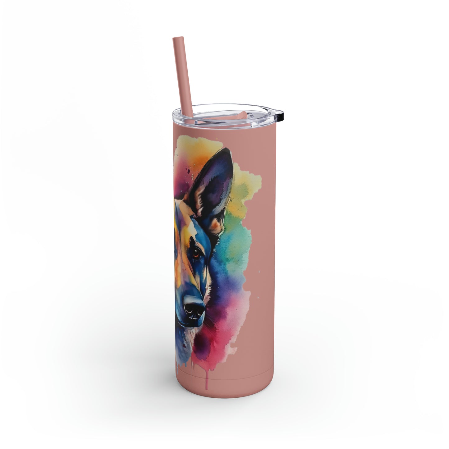 German Sheppard 3B Maars Maker Skinny Matte Tumbler, 20oz