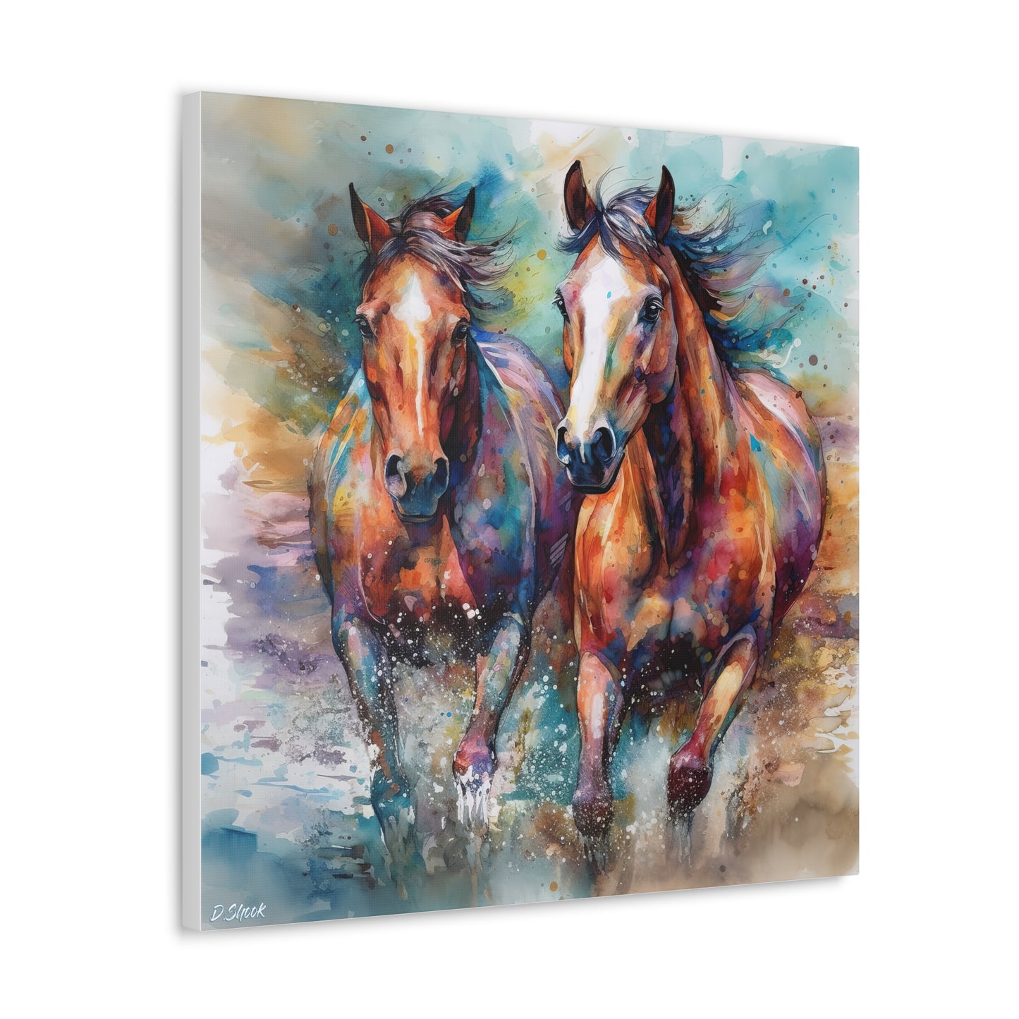 Horse Rescue 7 Canvas Gallery Wraps