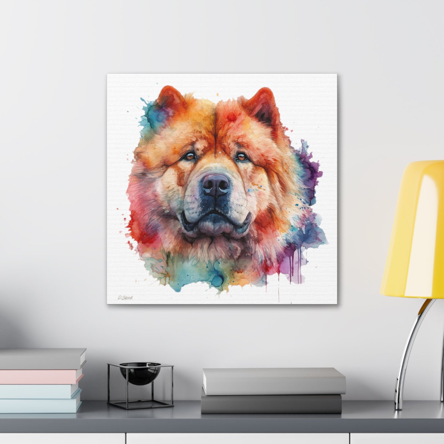 Chow Chow 2 Canvas Gallery Wraps
