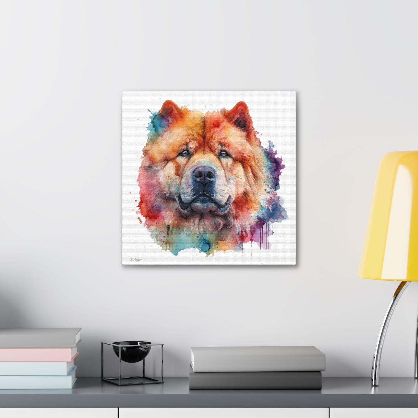 Chow Chow 2 Canvas Gallery Wraps