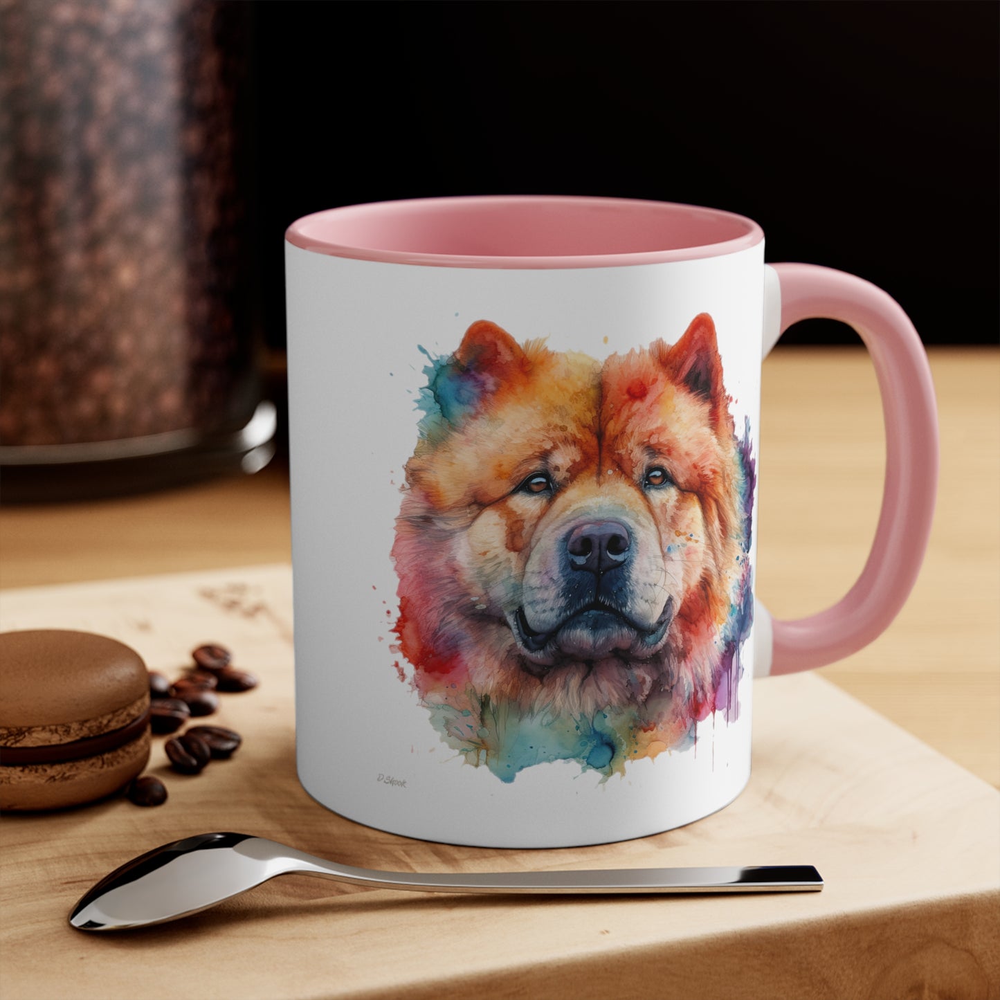 Chow Chow 2 Accent Mugs