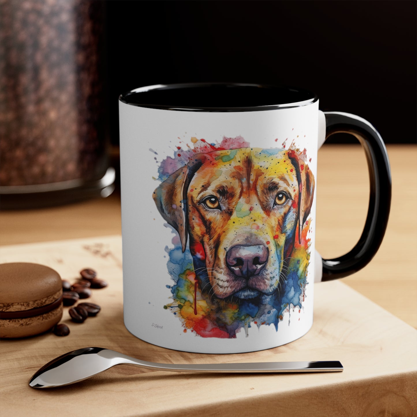 Labrador Retriever 2 Accent Mugs