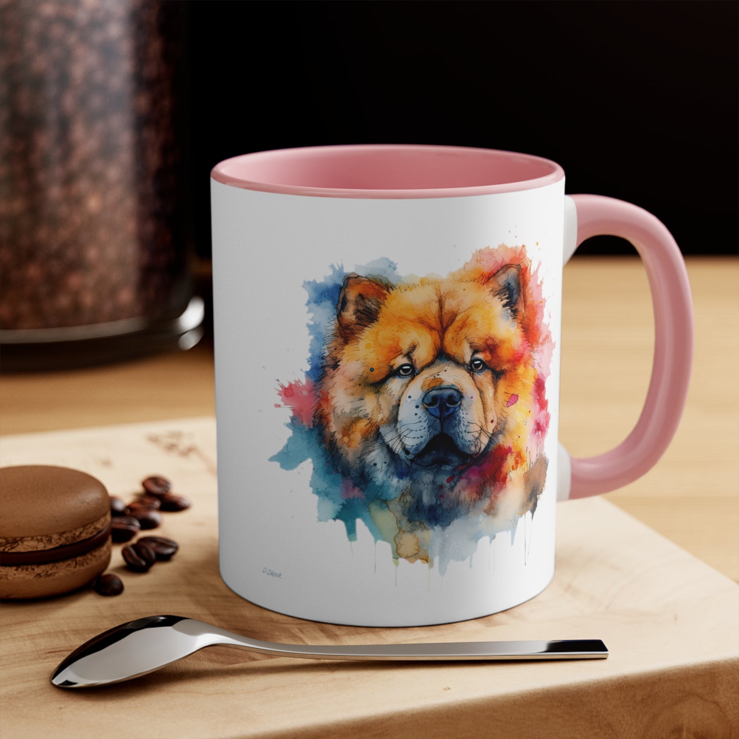Chow Chow 1 Accent Mugs