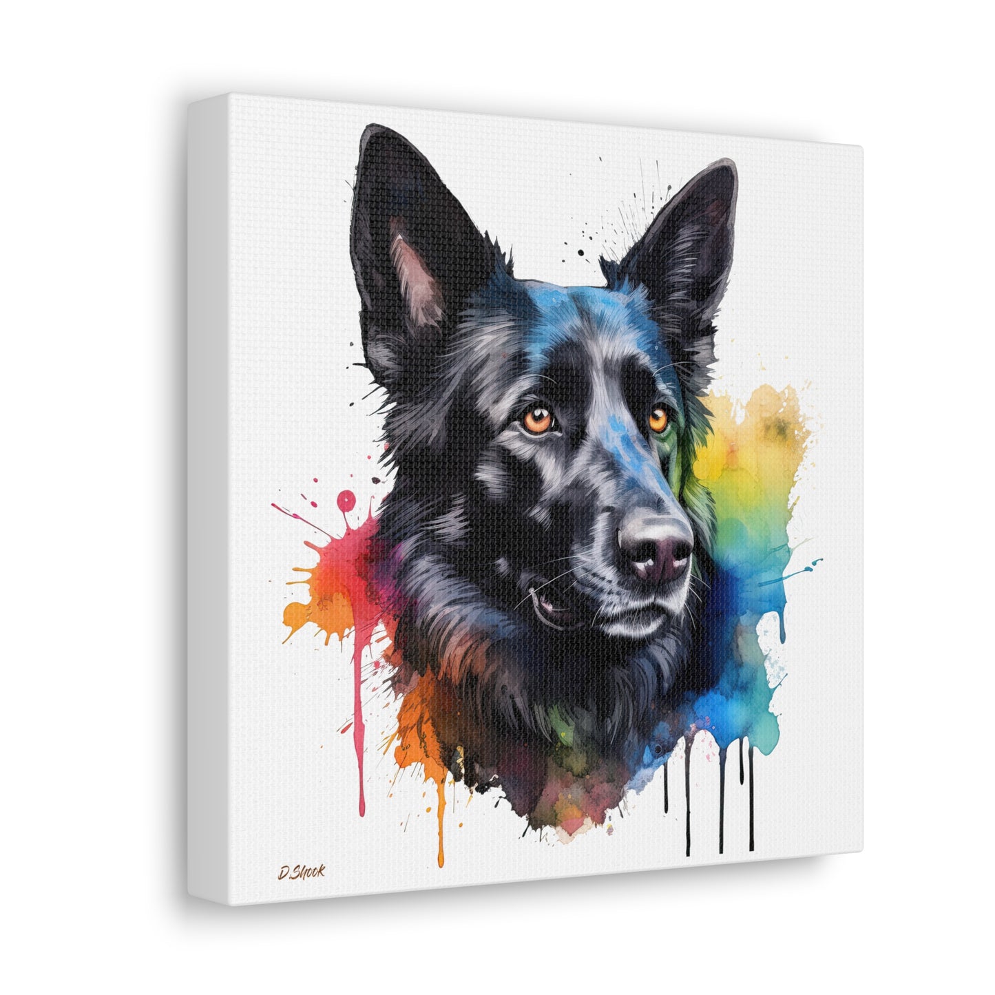 German Sheppard 22 Canvas Gallery Wraps