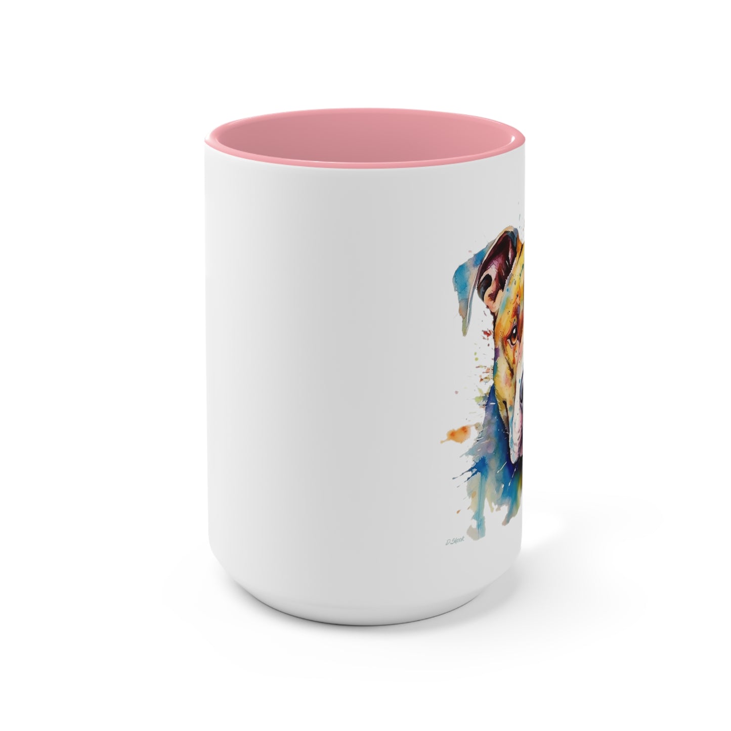 Pitbull 3 Accent Mugs