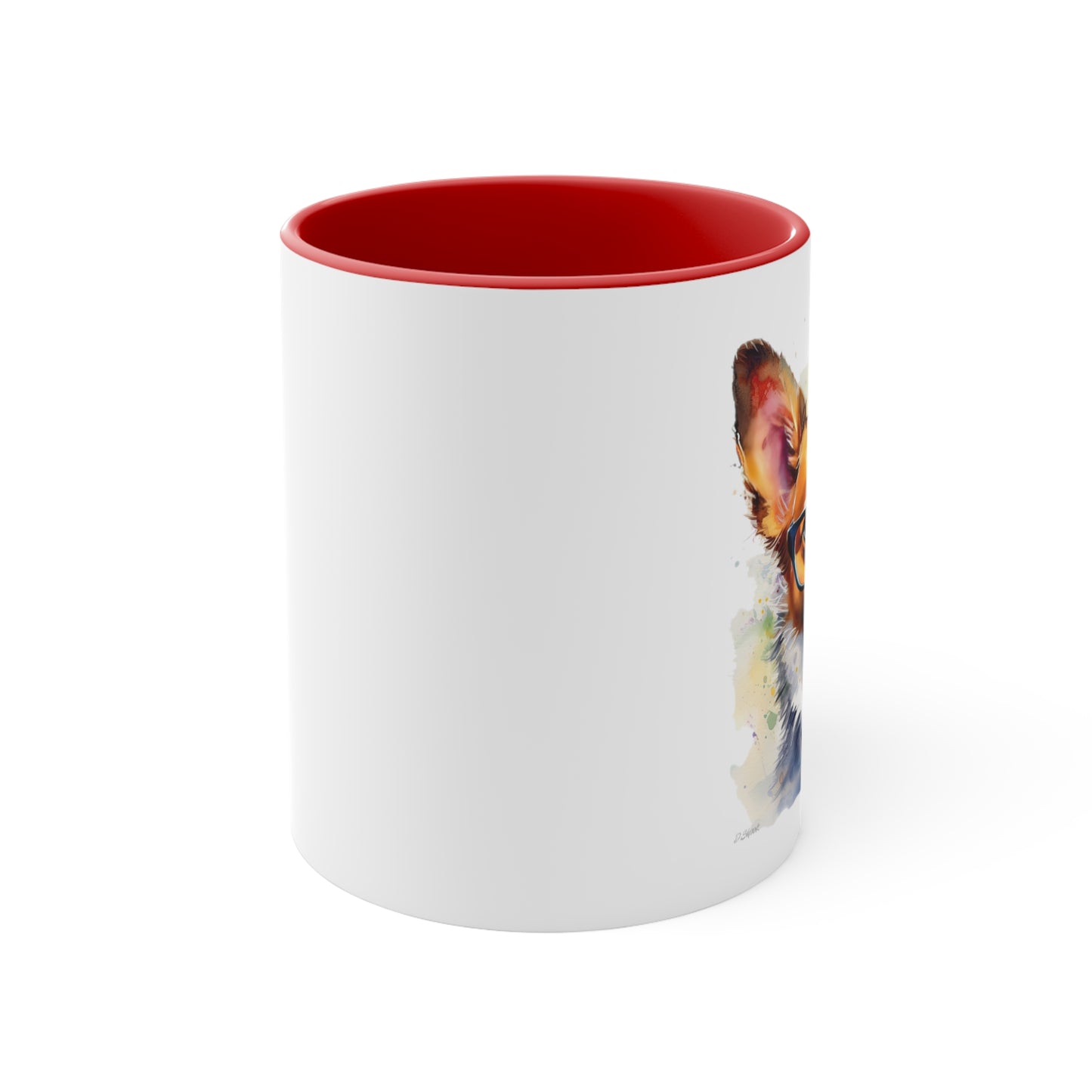 Pembroke Welsh Corgi 4 Accent Mugs