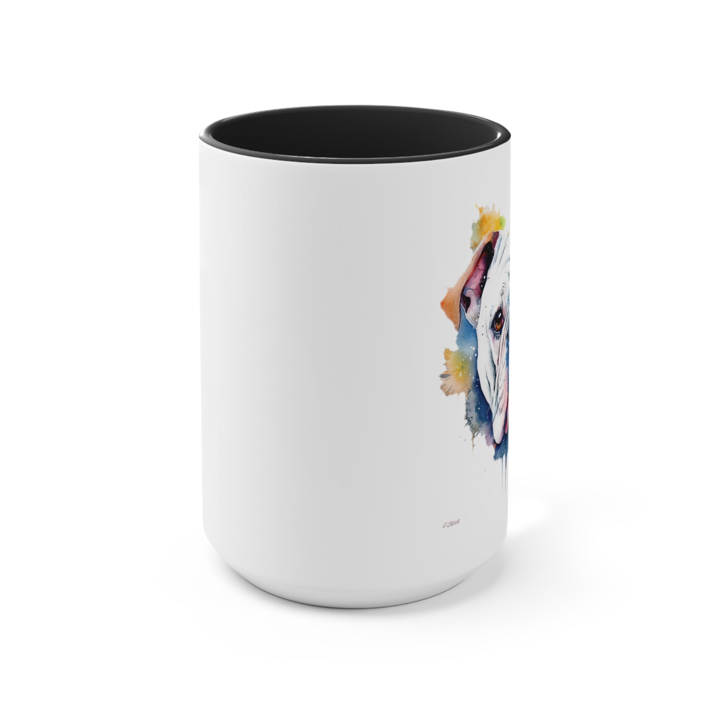 Bulldog 4 Accent Mugs