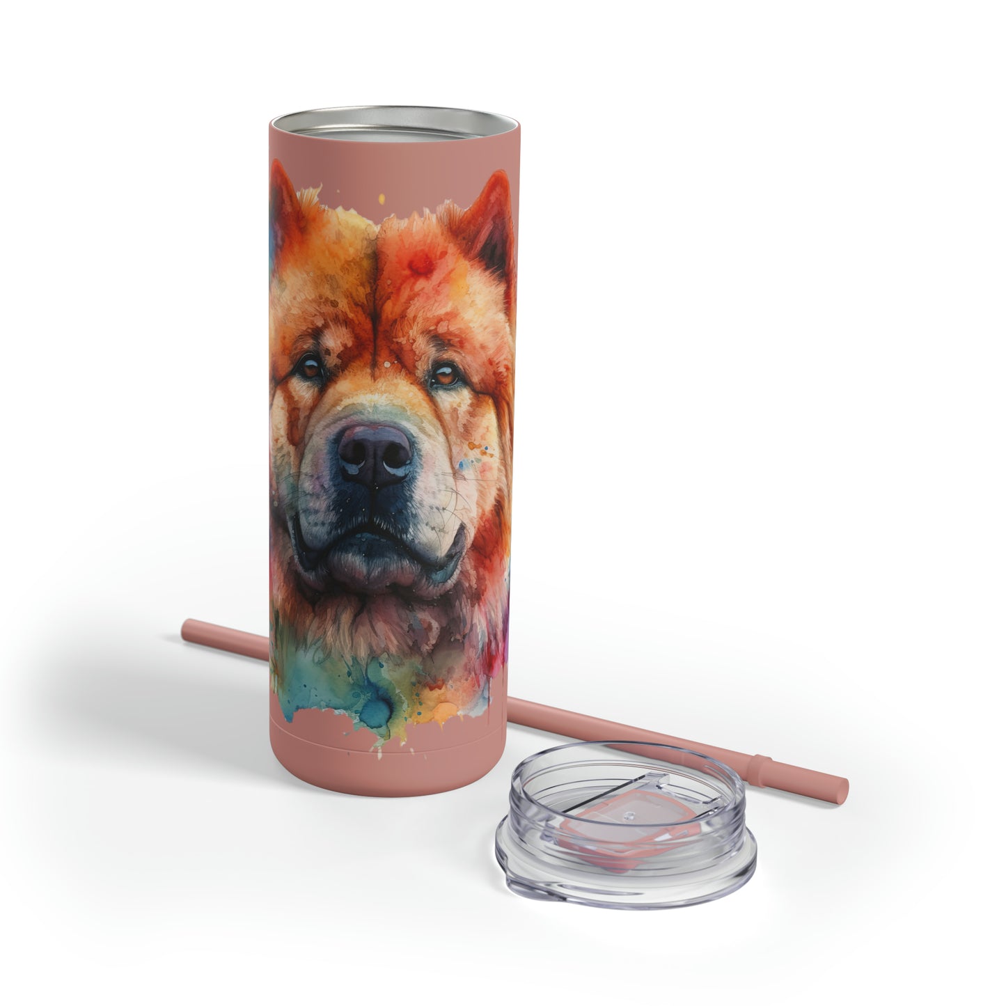 Chow Chow 2 Maars Maker Skinny Matte Tumbler, 20oz