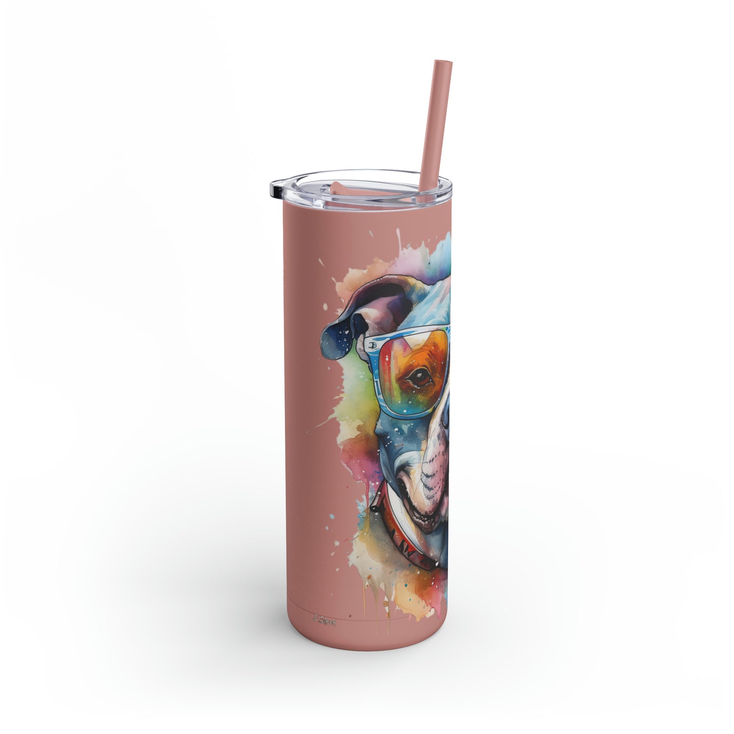 Pitbull 4 Maars Maker Skinny Matte Tumbler, 20oz