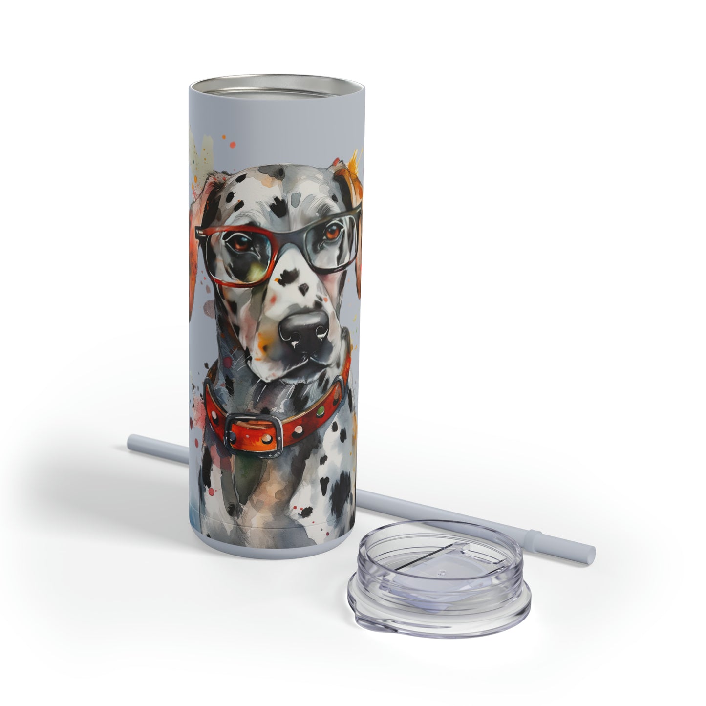 Dalmatian 3 Maars Maker Skinny Matte Tumbler, 20oz
