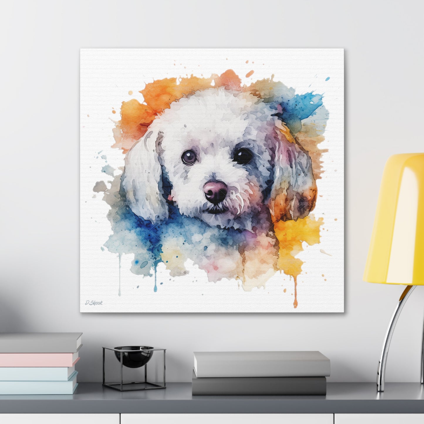Bichon Frise 3 Canvas Gallery Wraps