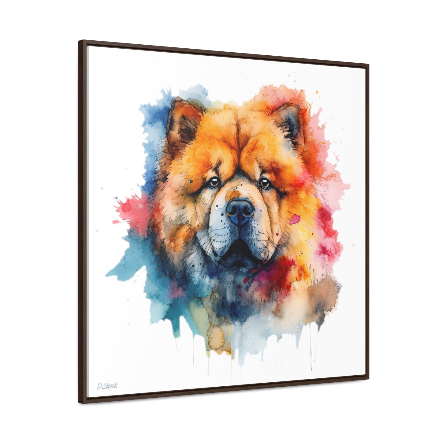 Chow Chow 1 Gallery Canvas Wraps, Square Frame