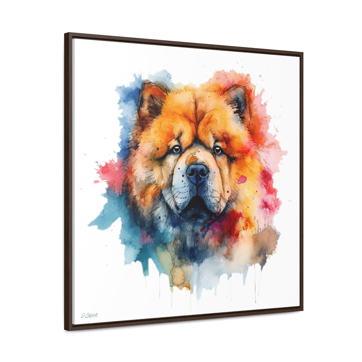 Chow Chow 1 Gallery Canvas Wraps, Square Frame