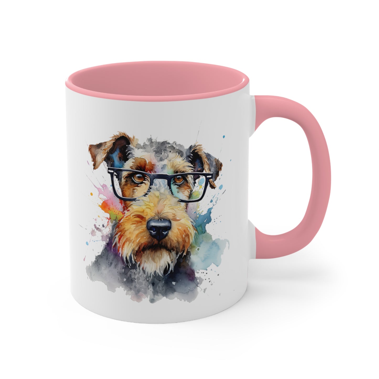 Airedale Terrier 7 Accent Mugs