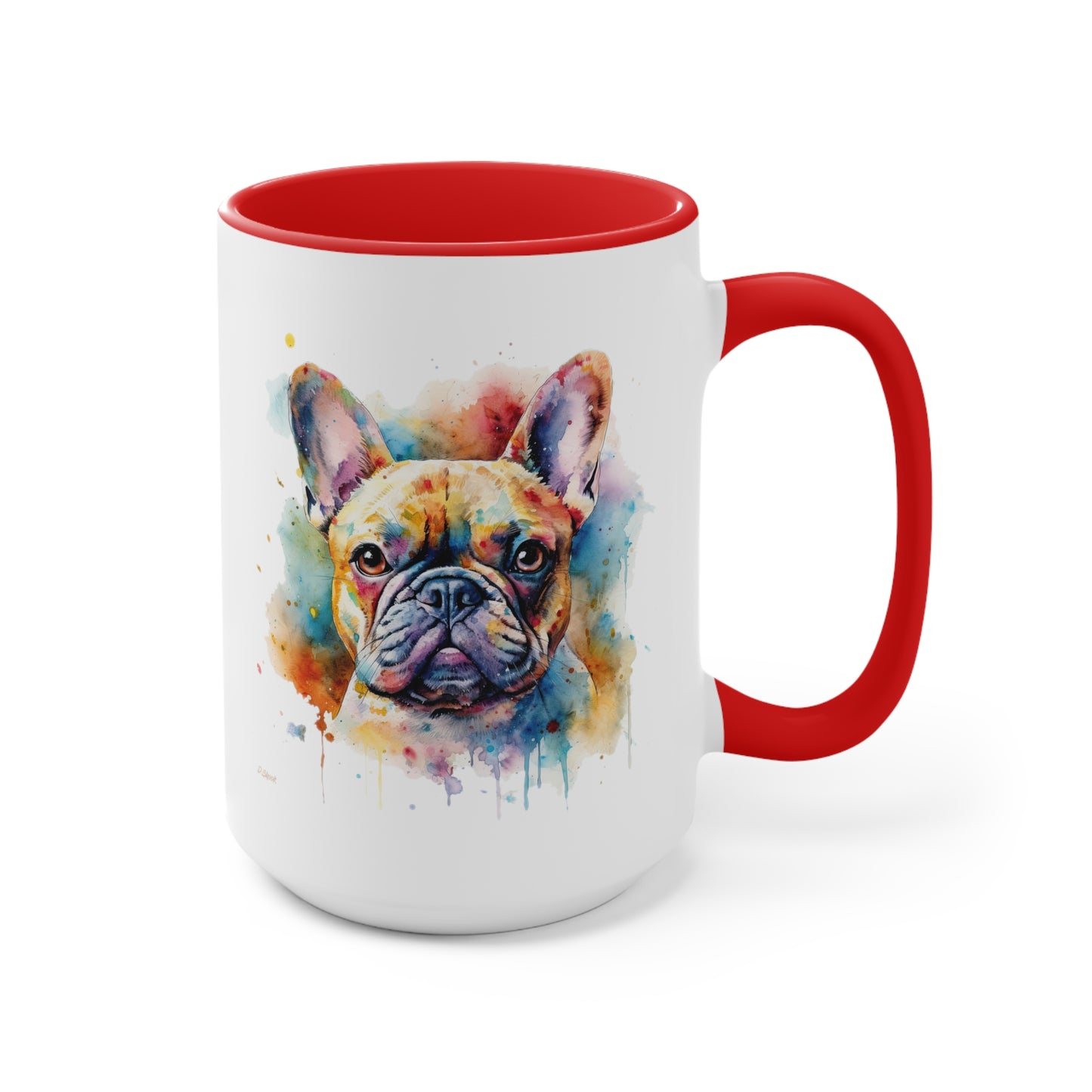 French Bulldog 1 Accent Mugs