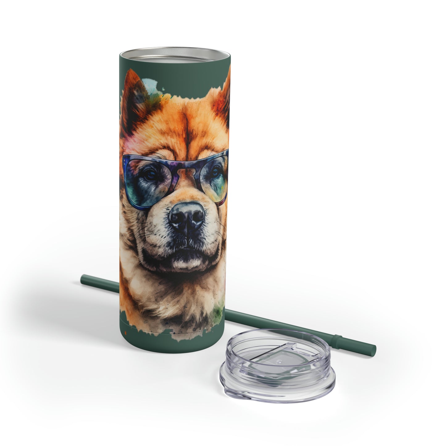 Chow Chow 5 Maars Maker Skinny Matte Tumbler, 20oz