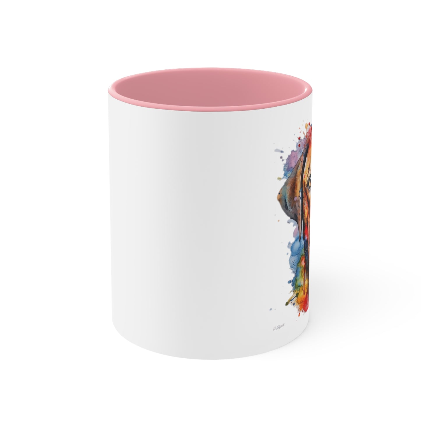 Labrador Retriever 2 Accent Mugs