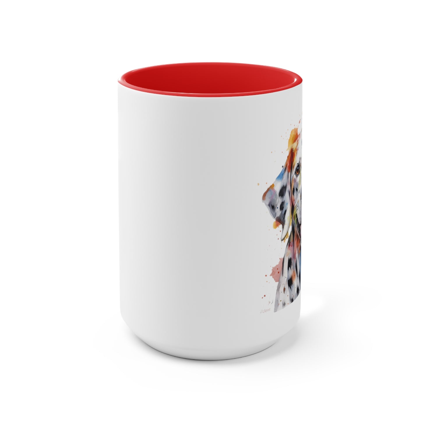 Dalmatian 1 Accent Mugs