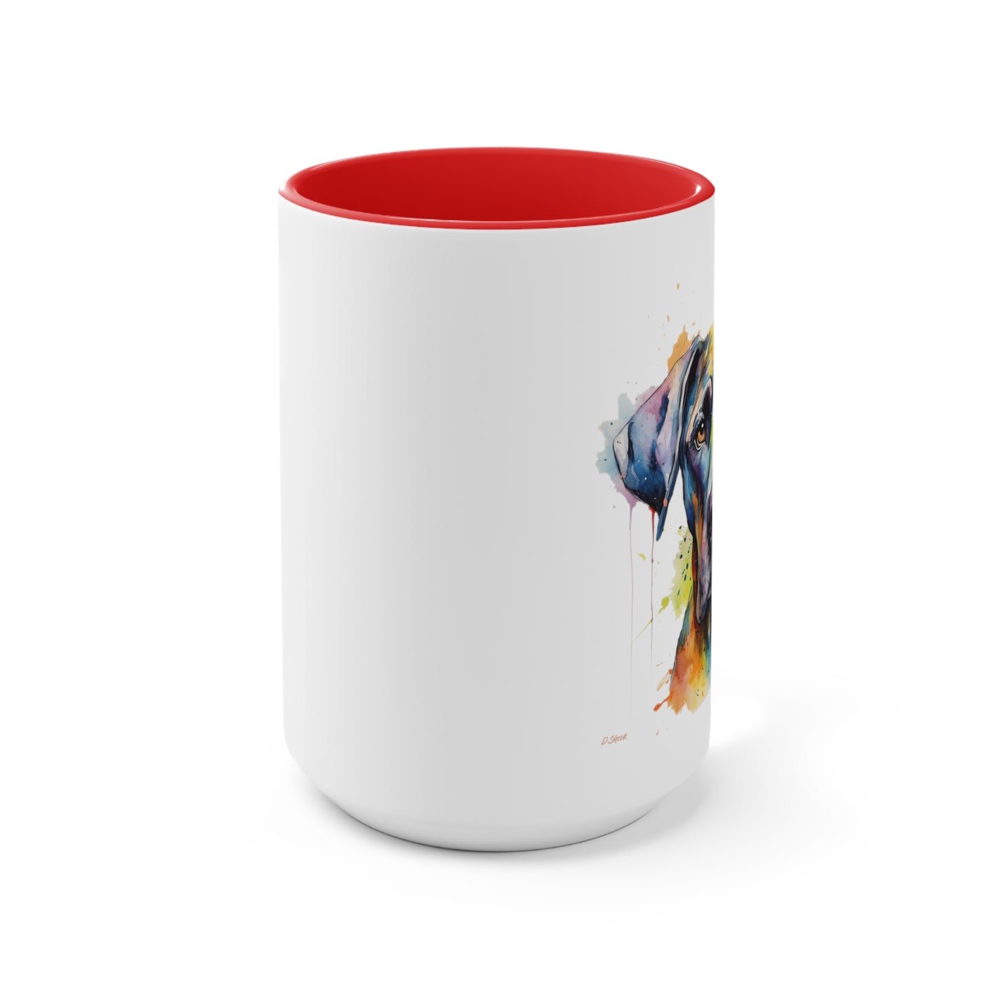 Great Dane 2 Accent Mugs