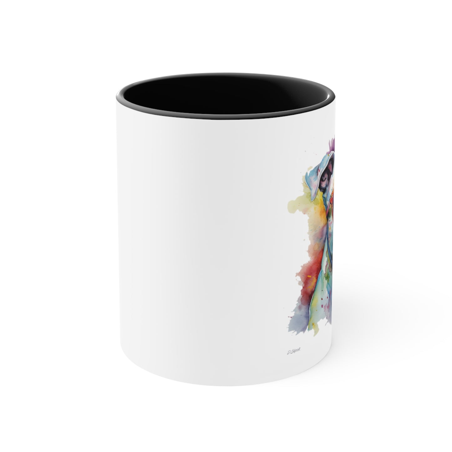 Pitbull 5 Accent Mugs