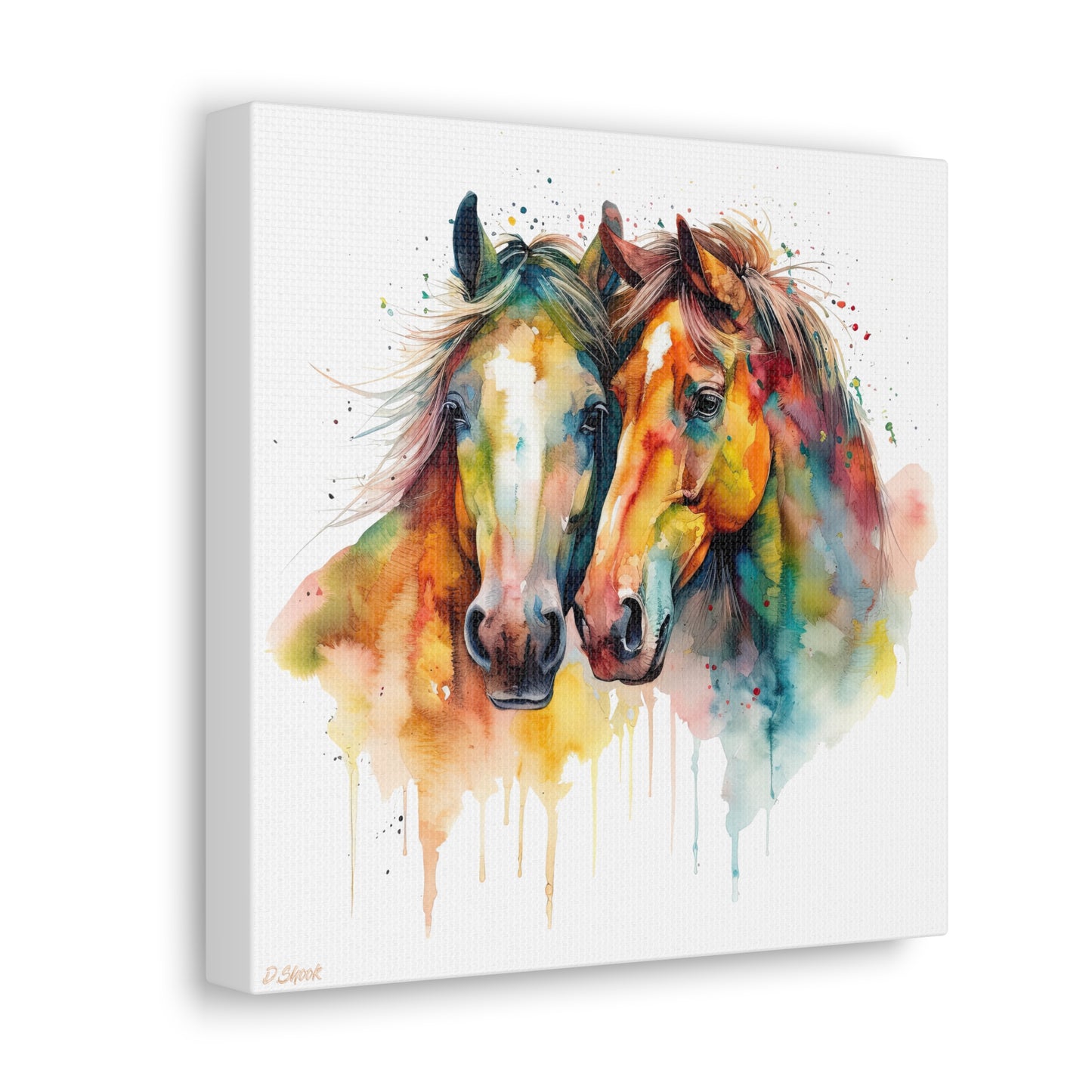 Horse Rescue 6 Canvas Gallery Wraps