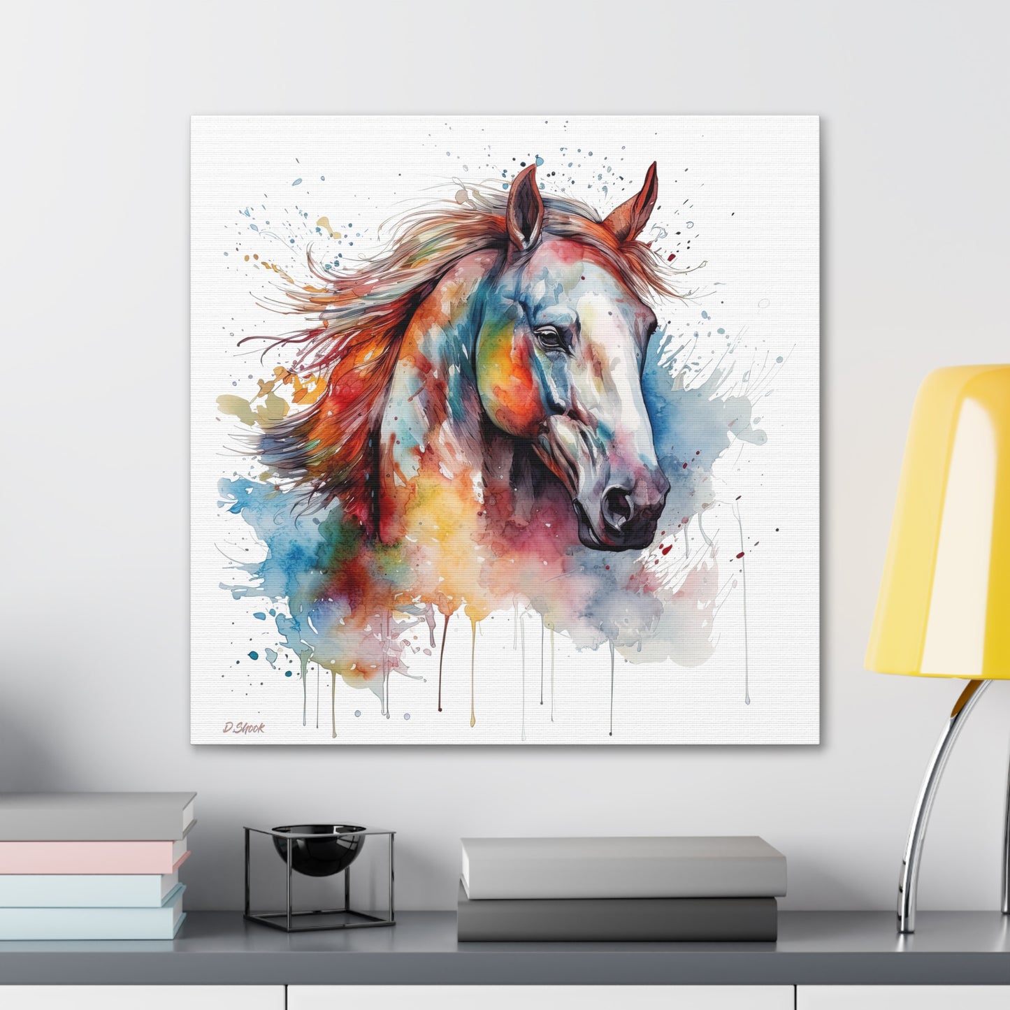 Horse Rescue 12 Canvas Gallery Wraps