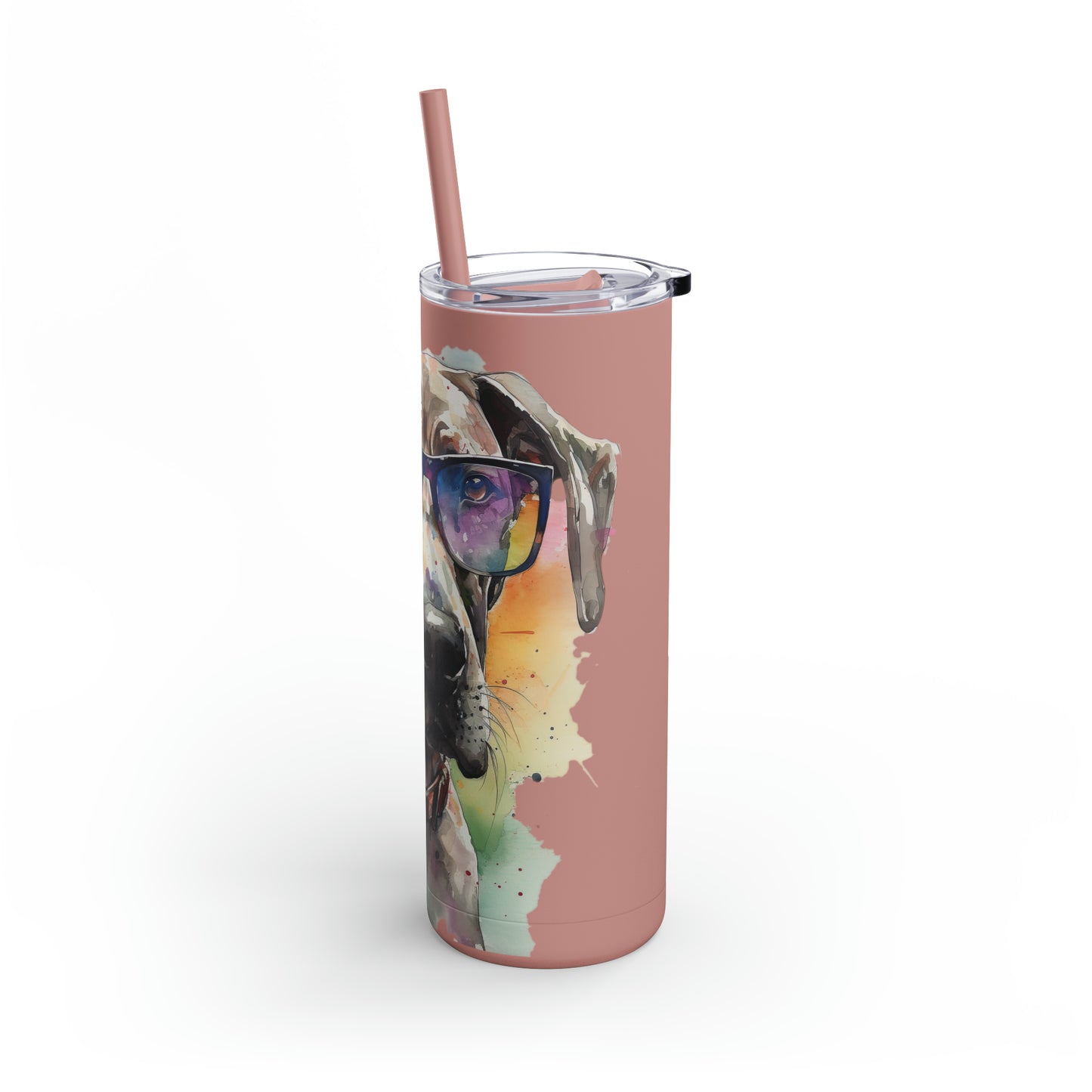 Great Dane 4 Maars Maker Skinny Matte Tumbler, 20oz