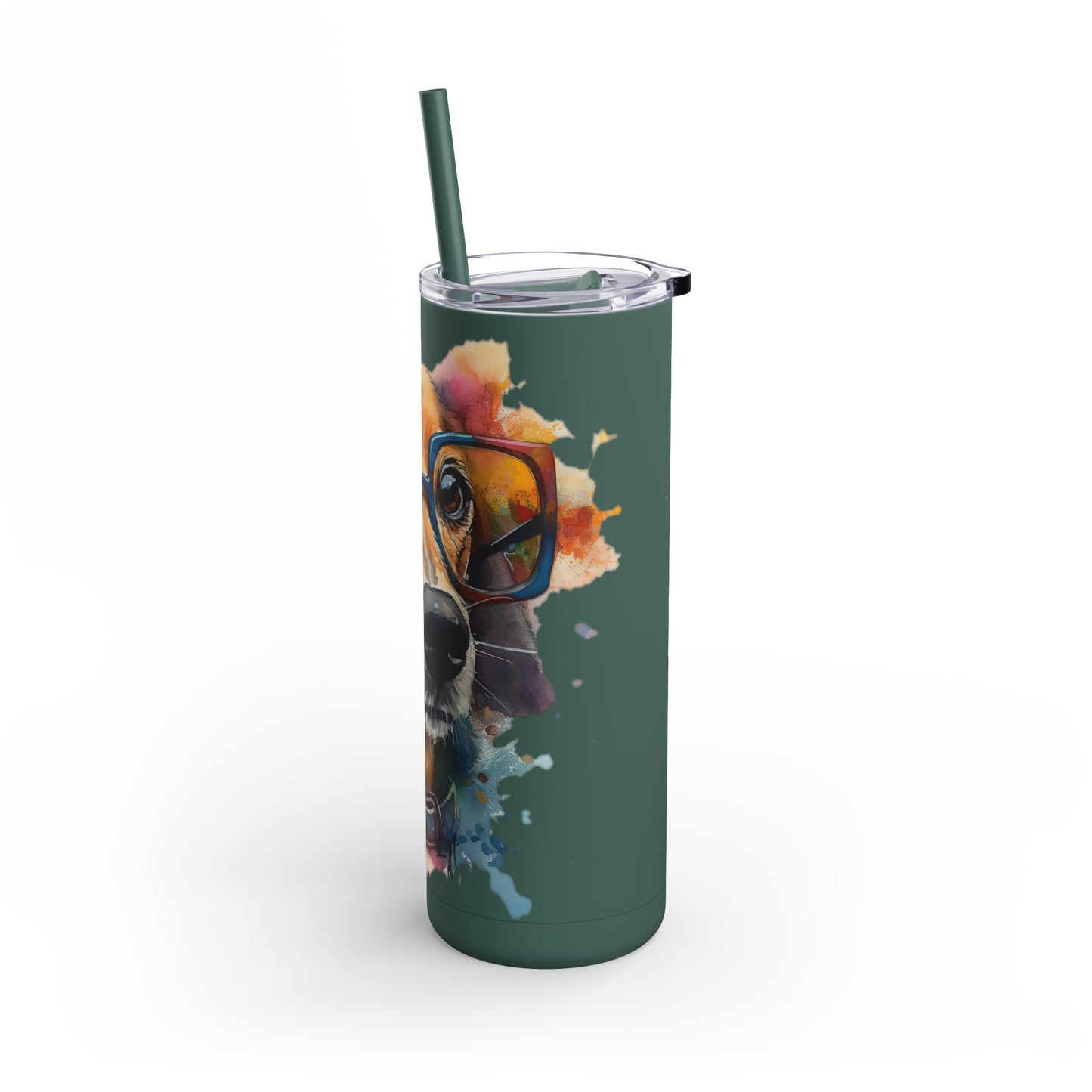 Dachshund 7 Maars Maker Skinny Matte Tumbler, 20oz