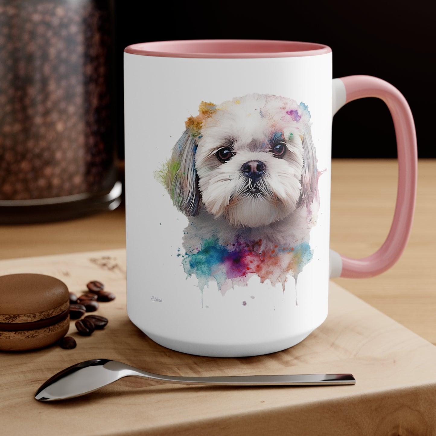 Shih Tzu 6 Accent Mugs