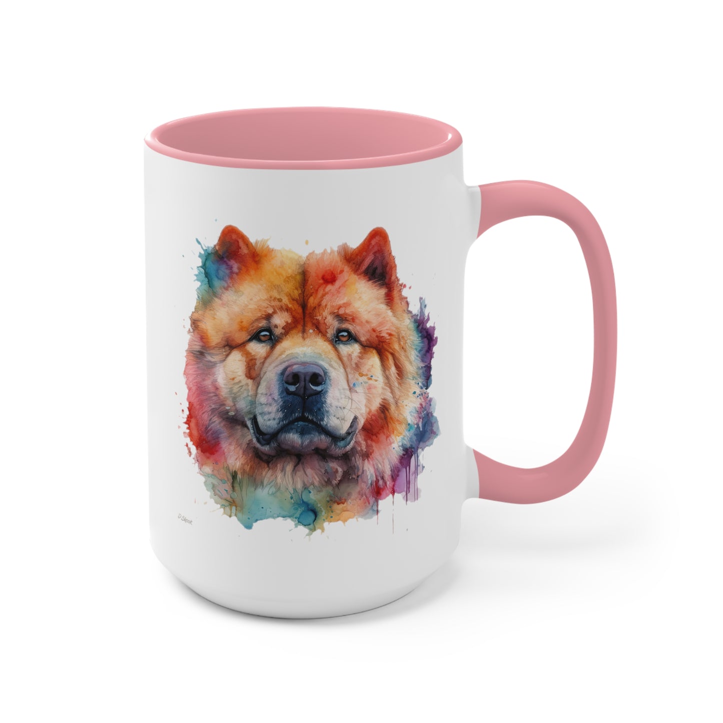 Chow Chow 2 Accent Mugs