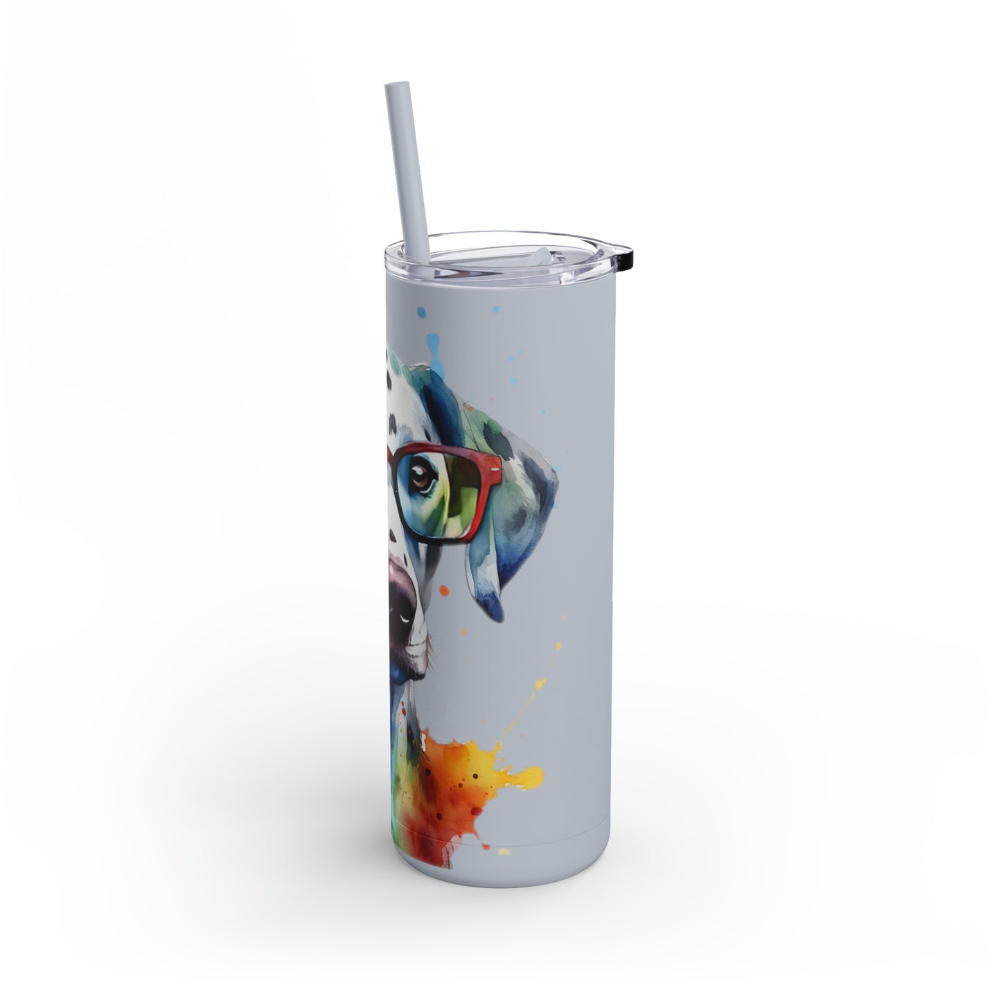 Dalmatian 4 Maars Maker Skinny Matte Tumbler, 20oz