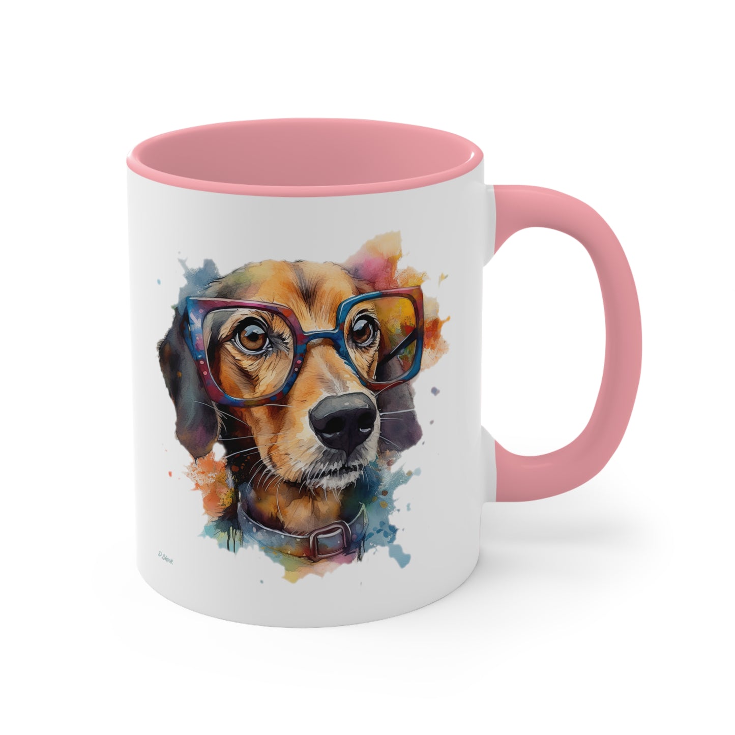 Dachshund 7 Accent Mugs