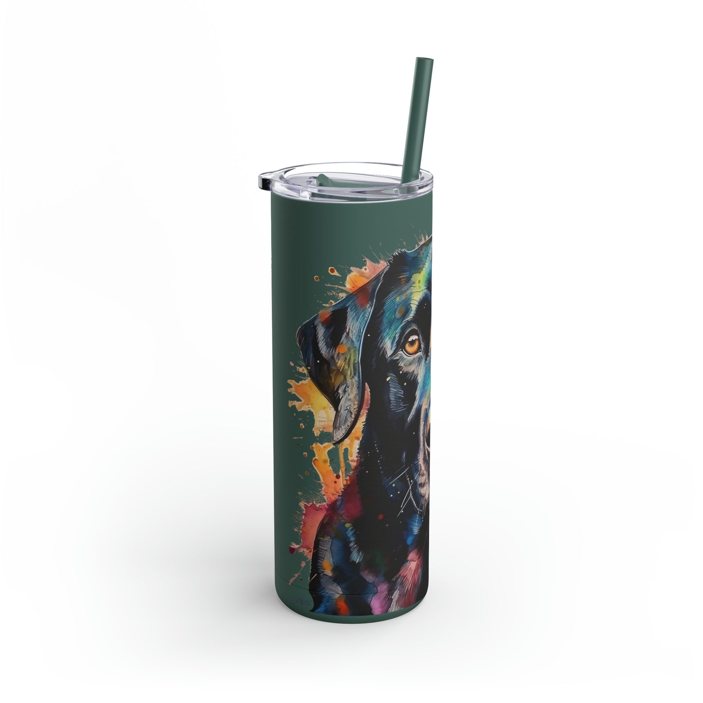 Black Lab 1 Maars Maker Skinny Matte Tumbler, 20oz