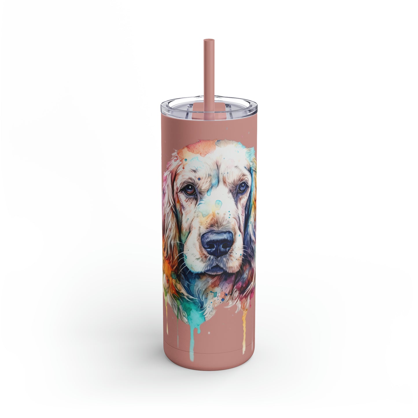 English Cocker Spaniel 1 Maars Maker Skinny Matte Tumbler, 20oz